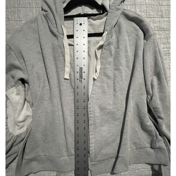 BCBGeneration Women's M- Wrap Front Coatigan Jacket French Terry Knit Cozy-EUC - Picture 7 of 10